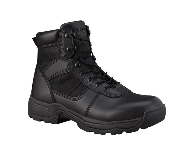 Series 100-Black 6” Size Zip Boot - Sheriffs' Relief Association