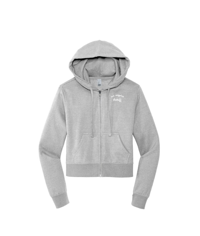 WW LC Script Los Angeles Sheriff Crop Zip Hood - Sheriffs' Relief ...