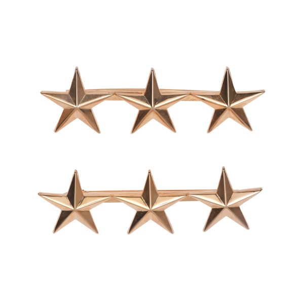 Assistant Sheriff/3 Star/Large Brass