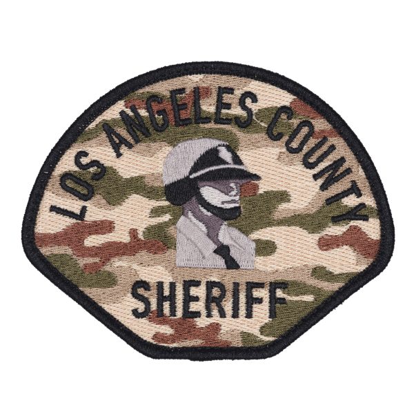 LASD Camo Velcro Shoulder Patch