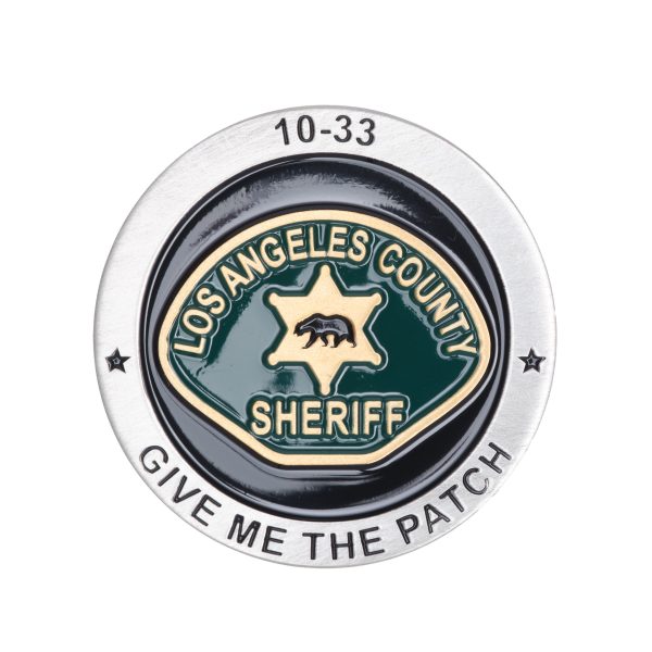 10-33 Give Me The Patch Challenge Coin - Image 2