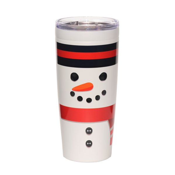 LASD Badge Snowman Stainless Steel Tumbler-20 oz.