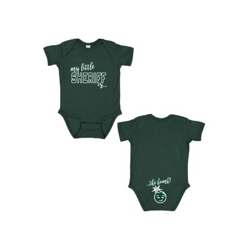 WW My Little Sheriff is...the Bomb! Onesie